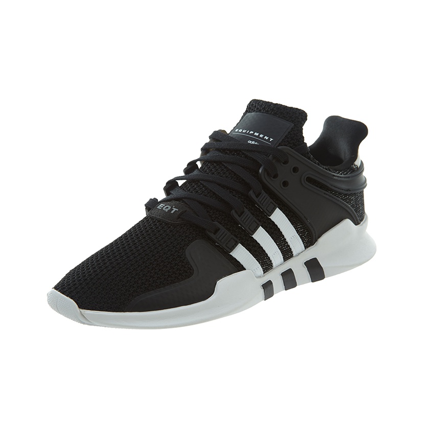 adidas originals EQT Support ADV Lifestyle Shoes Women s Low top Black white US M 5