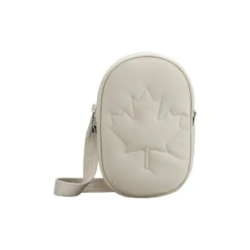 Lululemon Canvas Canvas Bag Shoulder Bag Crossbody Bag Regular Unisex White