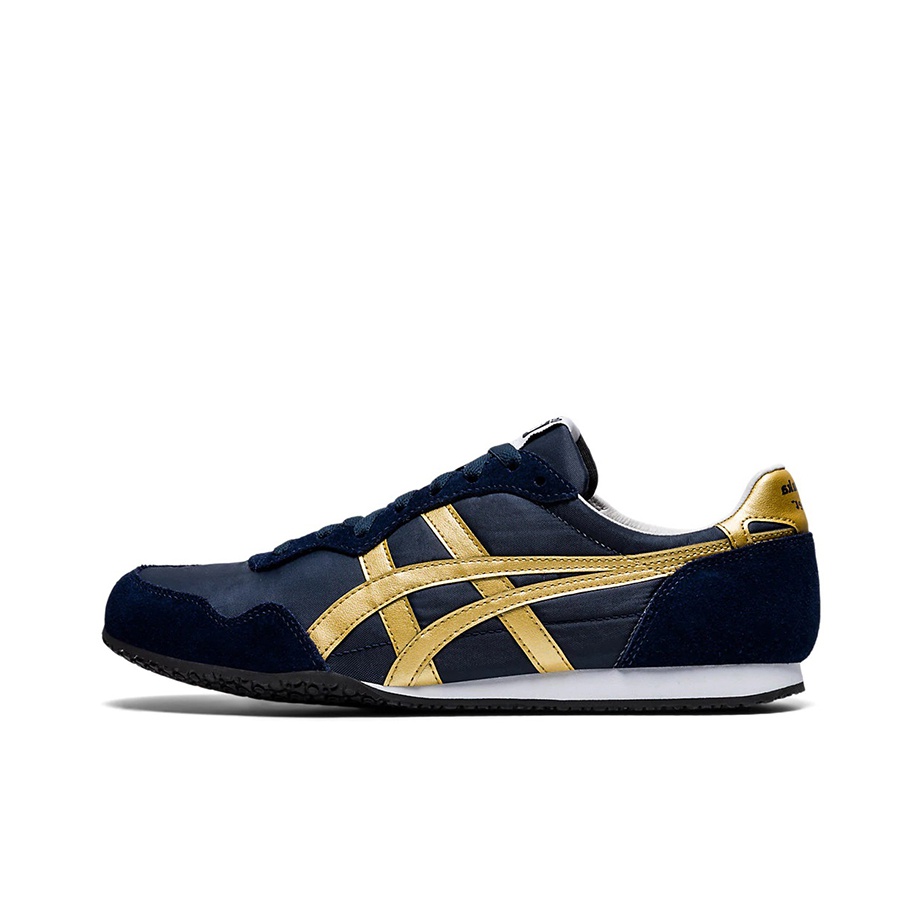 bebcdrshop trends onitsuka tiger serrano blue gold POIZON