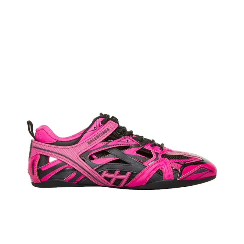 Balenciaga Drive Sneaker 'Black Neon Pink' Women's-1