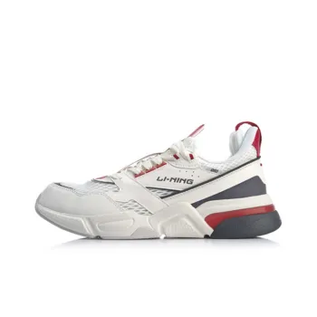 LiNing 001 Set Sail Durable Breathable Low Top Sports Casual Shoes Mist White