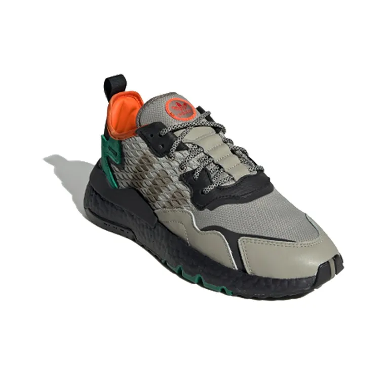 Adidas Nite Jogger Sesame Black Bold Green-1