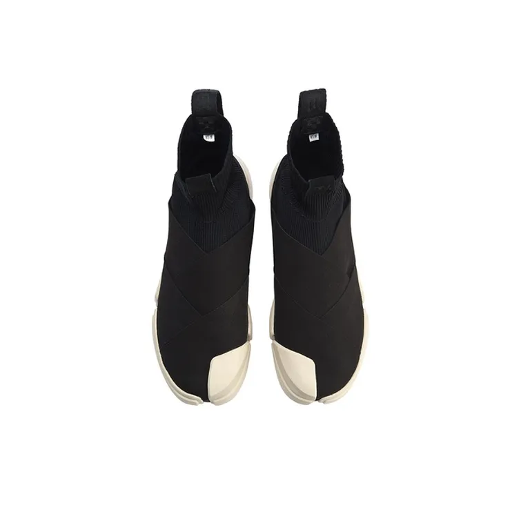 LINING Fashion Week Collection Casual Shoes Men High Top Black Gray-3