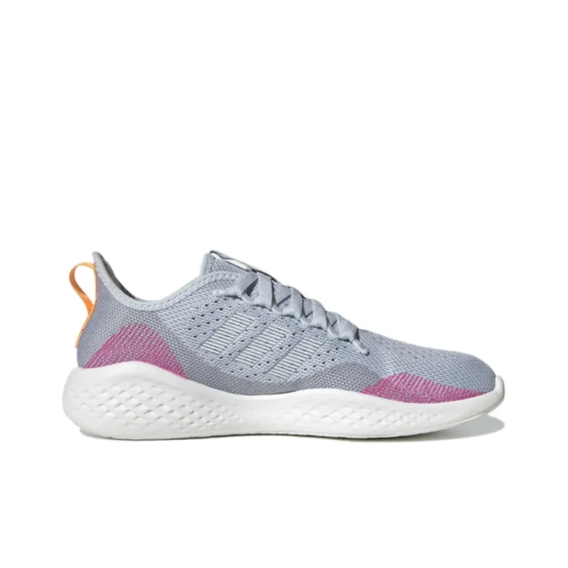 Adidas Fluidflow 2.0 Casual Shoes Women's Low Top Gray/Blue/Purple-1