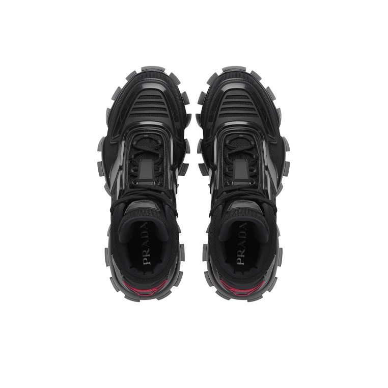 PRADA Cloudbust Thunder High Top Black - POIZON