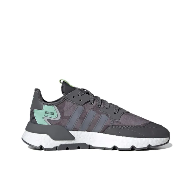 Adidas Originals Nite Jogger 'Gray Green White'-1