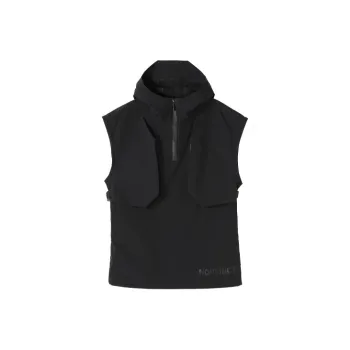 NORVINCY Breathable Sweat-Wicking Half Zip Hooded Tank Top Unisex
