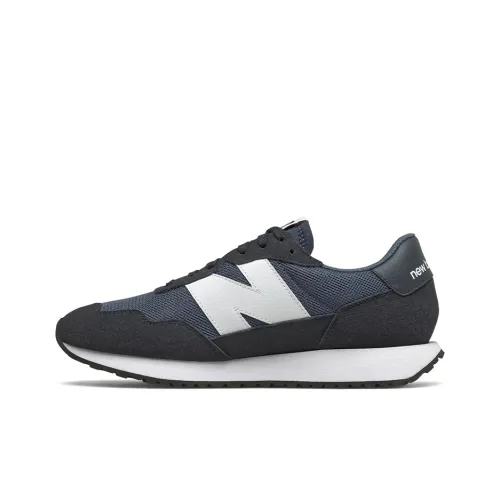 New Balance NB 237 Casual Shoes Men Low-Top Space Black/Navy Blue