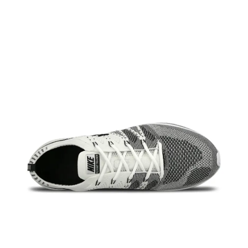 Nike Flyknit Trainer White Black-3