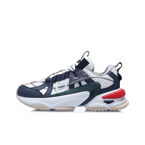 LINING Nebula M1 Casual Shoes Men Low-Top Blue/Red