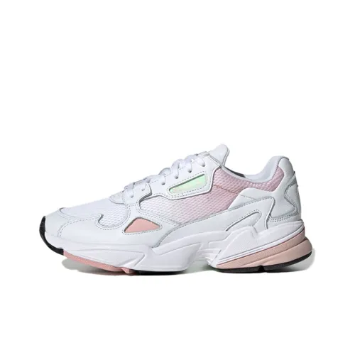 Adidas Originals Falcon Casual Shoes Women's Low-Top Pink/White