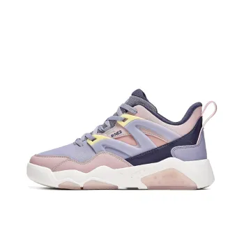 361° BOUND Technology Anti Slip Wear Resistant Low Top Sports Casual Shoes Women's Pink Purple