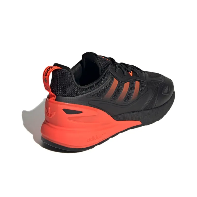 Adidas Zx 2K Boost 2.0 Black Solar Red-3