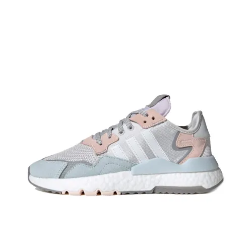 Adidas Nite Jogger Grey Pink Tint Women's