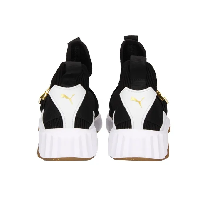 PUMA Defy Varsity Mid Shoes Black/White Women's-3