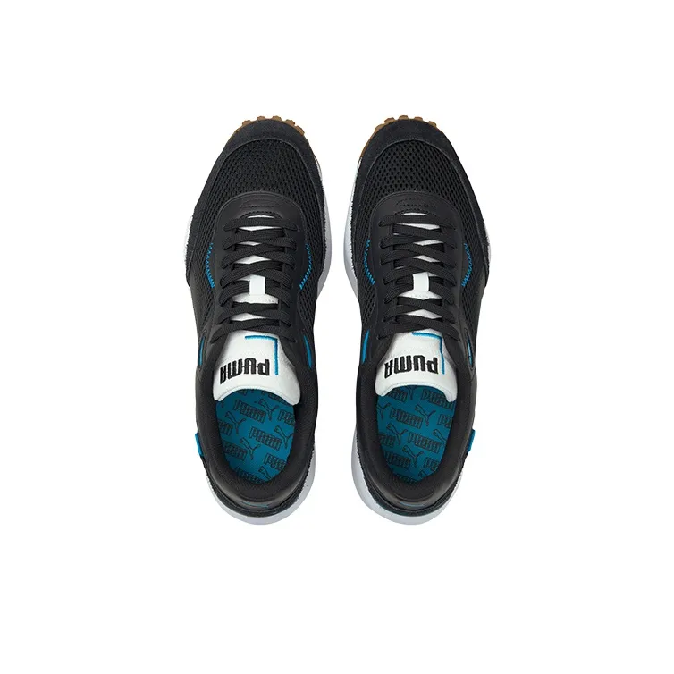 PUMA Style Rider Warm Texture White/Blue/Black Low Sneakers-2