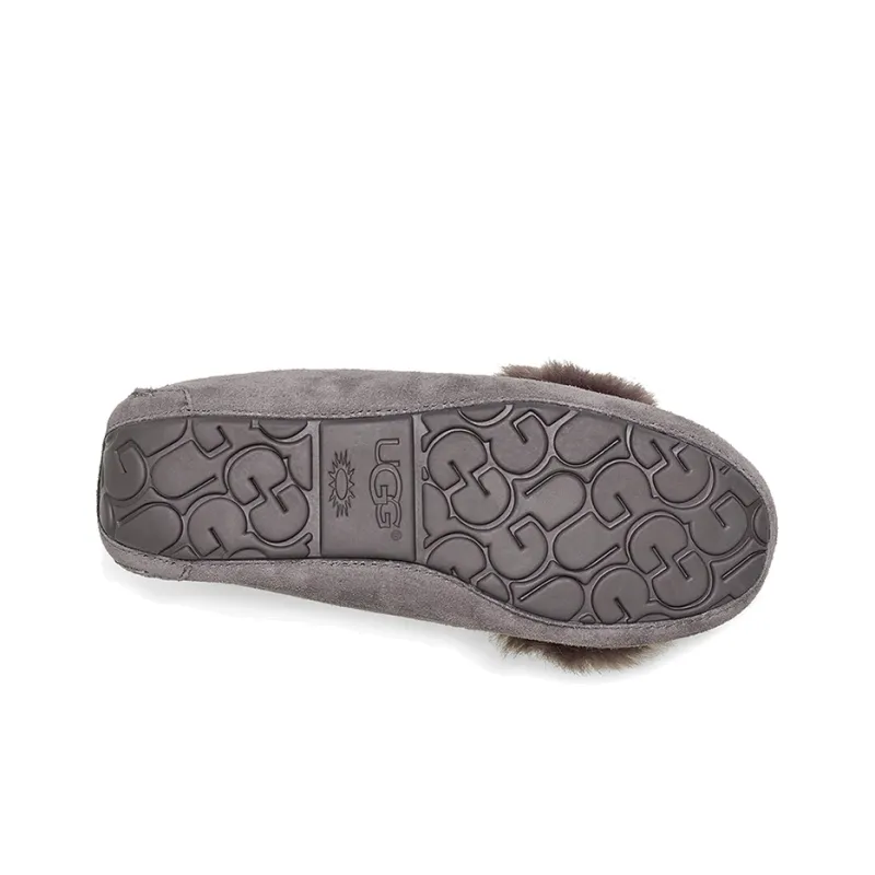 UGG Holiday Ansley Puff Bow 'Grey' Women's-4
