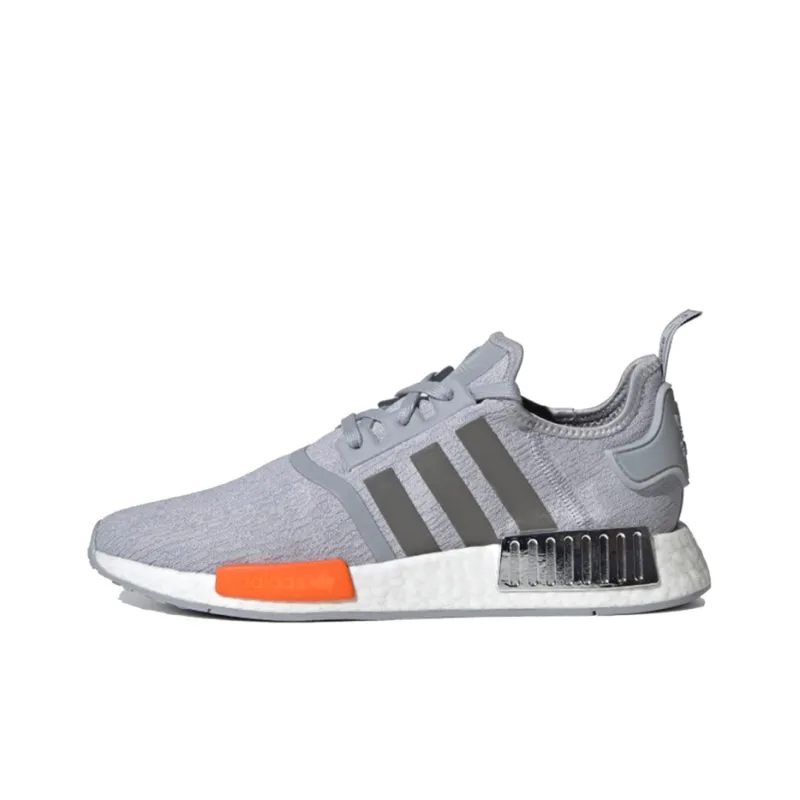 Adidas Nmd R1 Halo Silver Bahia Orange-0
