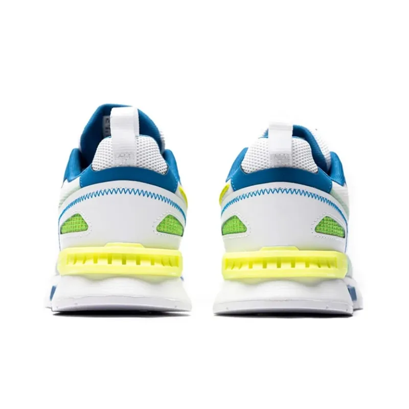 PUMA Mirage Casual Shoes Men Low Top White/Blue/Yellow-3