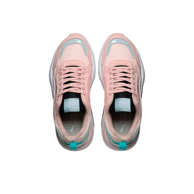 PUMA X Ray 2 Casual Shoes Unisex Low Top Pink/Black/Gray-2