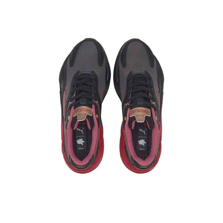PUMA RS X 3 Sonic The Hedgehog Black Red Women's-3