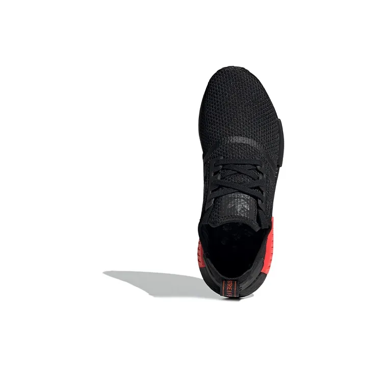 Adidas Originals Nmd R1 Core Black Solar Red 2020-4