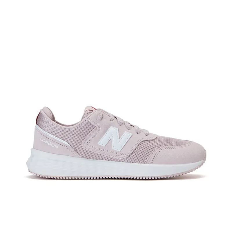 New Balance NB X 70 Cushioning Anti Slip Wear Resistant Breathability Low Top Casual Shoes Unisex Nude Pink-1