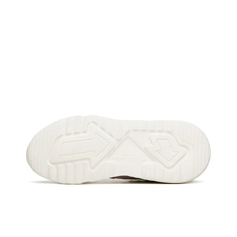 Anta Life Collection Low-Top Sports Casual Shoes Women's White Gray Red-4