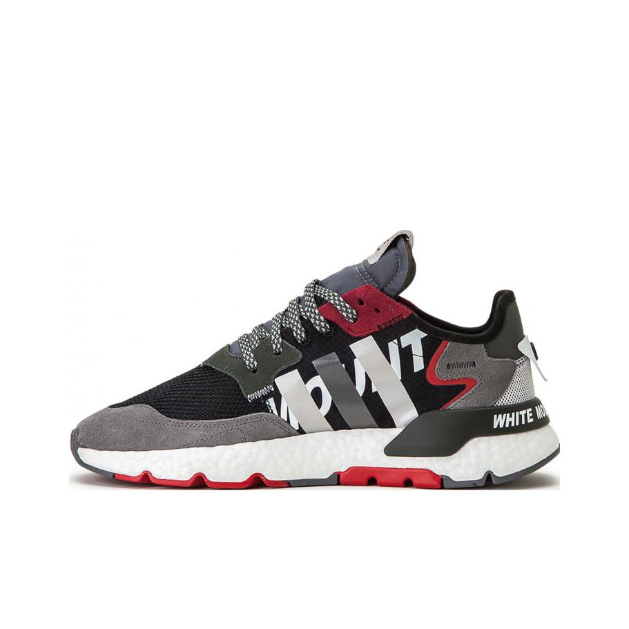 Adidas Originals Nite Jogger White Mountaineering Black POIZON