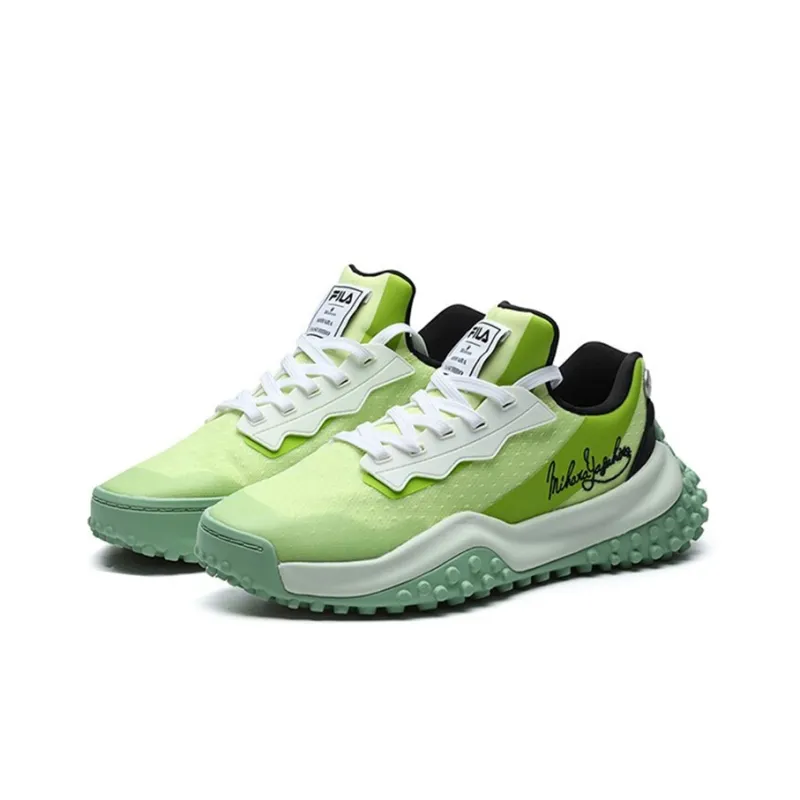 MIHARA YASUHIRO x FILA Cushioning, Slip Resistant, Abrasion Resistant, Breathable Low Top Casual Shoes Men's Green-3