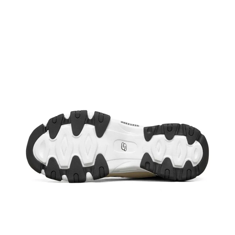 Skechers D'Lites 2.0 Running Shoes Black/White-4