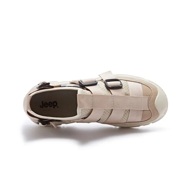 Jeep Abrasion Resistant Lightweight Breathable Quick Dry Slip Resistant Low Top Casual Shoes Men's Sand-2