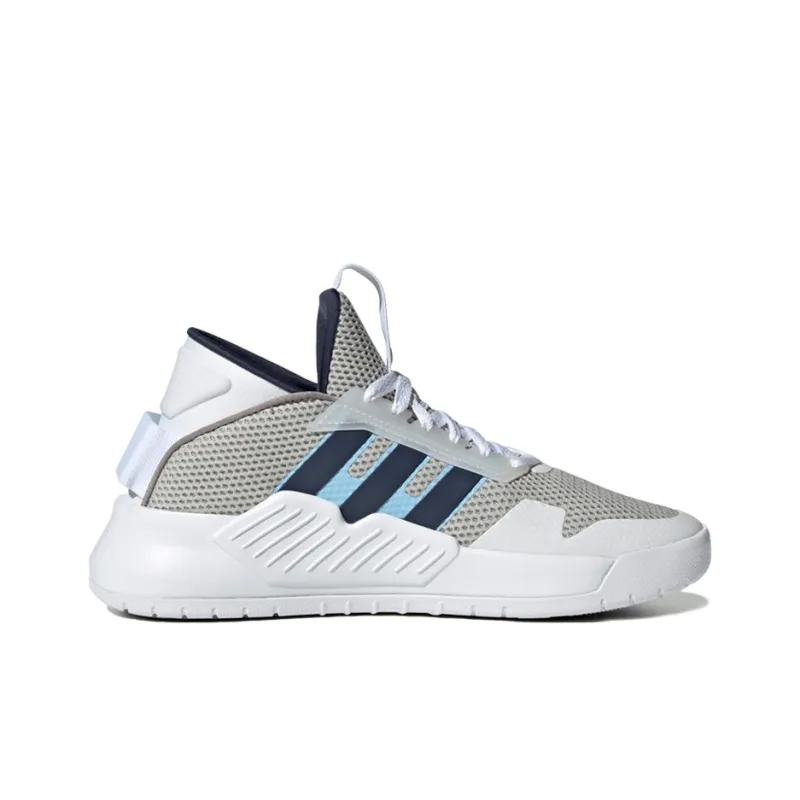 Adidas Neo Bball 90s Grey/White/Blue Women's-1