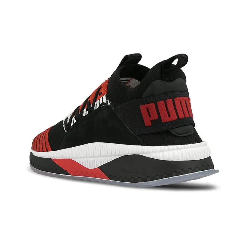 PUMA Tsugi Jun Cubism Black White Scarlet-3