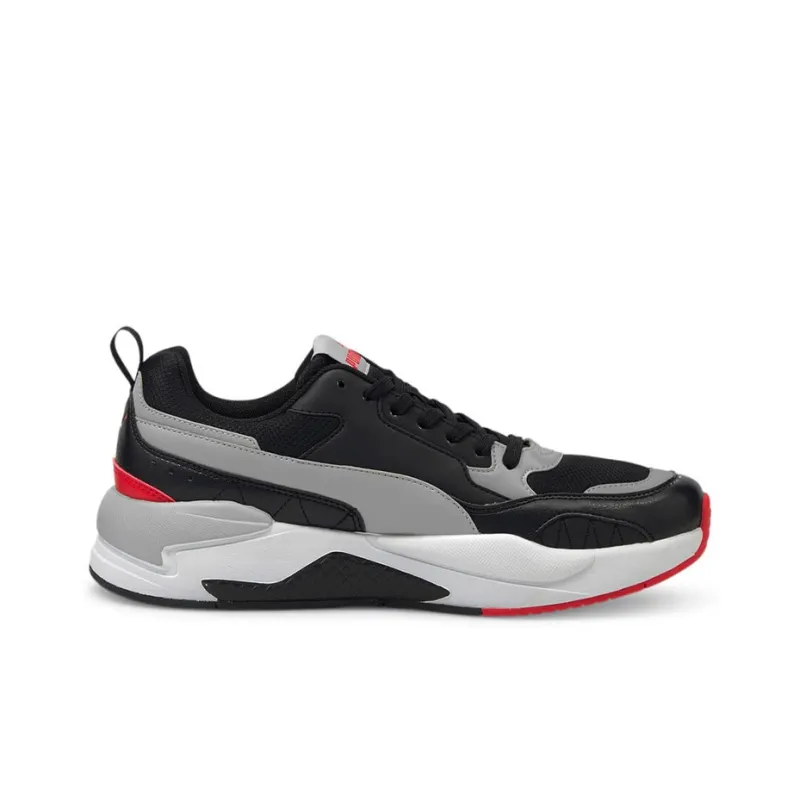 PUMA X RAY Casual Shoes Unisex Low Top Black/Gray/White-1