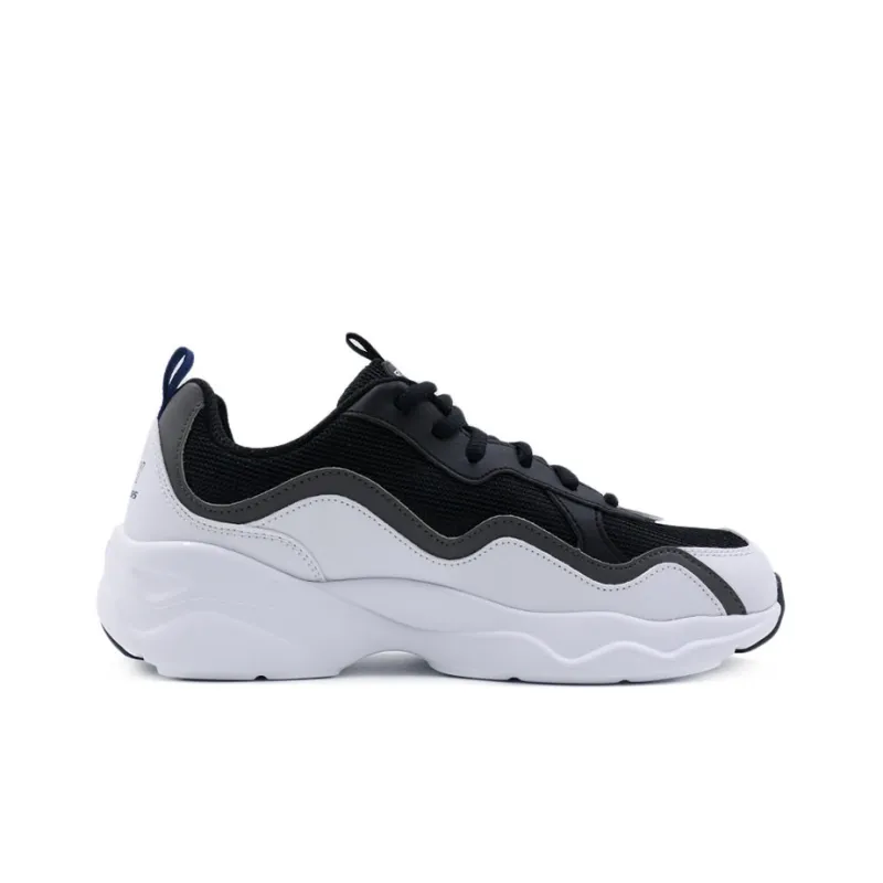 Skechers D Lites Airy Low Top Running Shoes White/Grey Women's-1