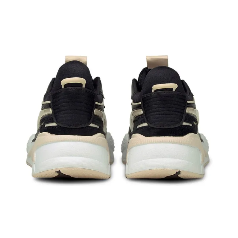 PUMA RS-X Cushioning Anti-Slip And Wear-Resistant Low-Top Casual Shoes Women's Black Pink-3