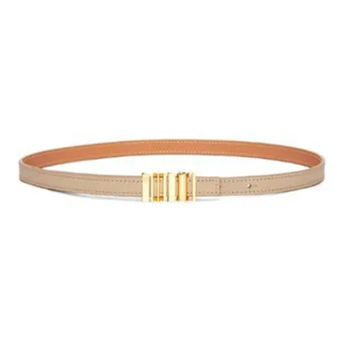 LOEWE Leather Belts Women's Pink