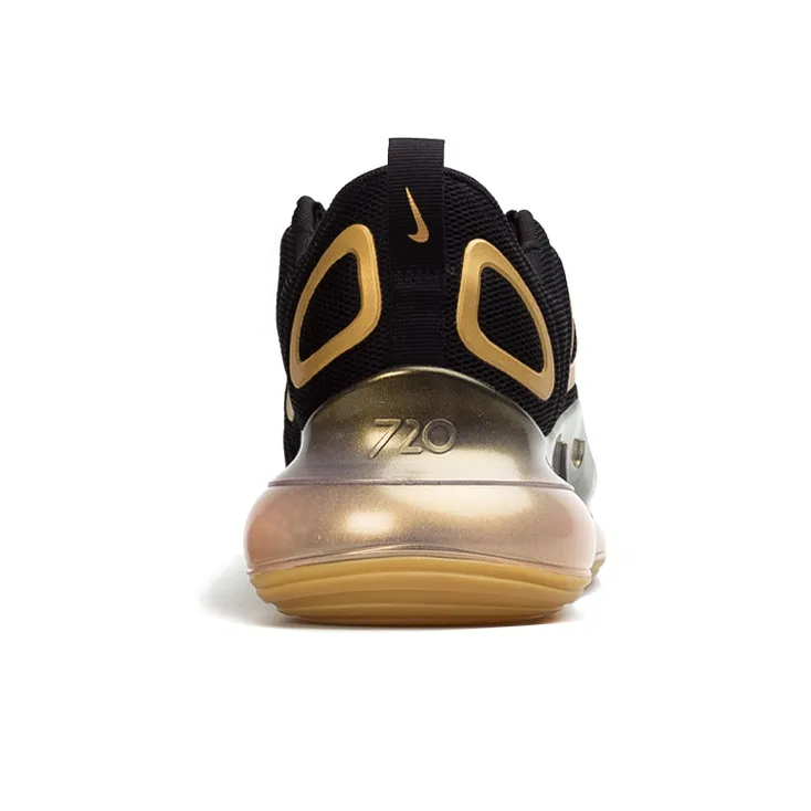 Nike Air Max 720 Black Metallic Gold-3