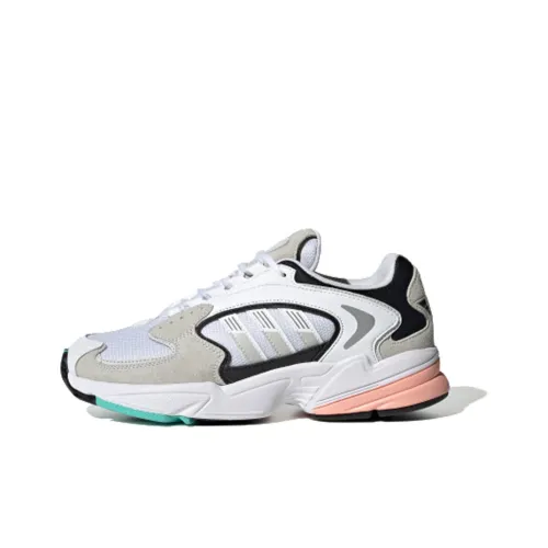 Adidas Originals Falcon Casual Shoes Women's Low-Top Gray/Pink