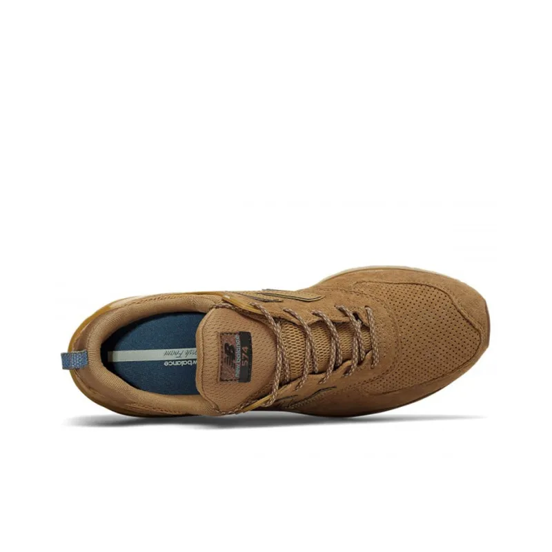 New Balance 574 Luxe Tan Gum-2
