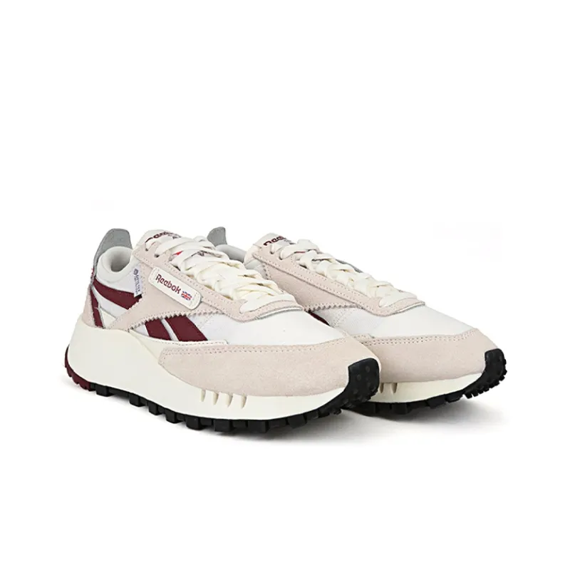 Reebok Classic Leather Legacy Gtx Chalk Collegiate Burgundy-2