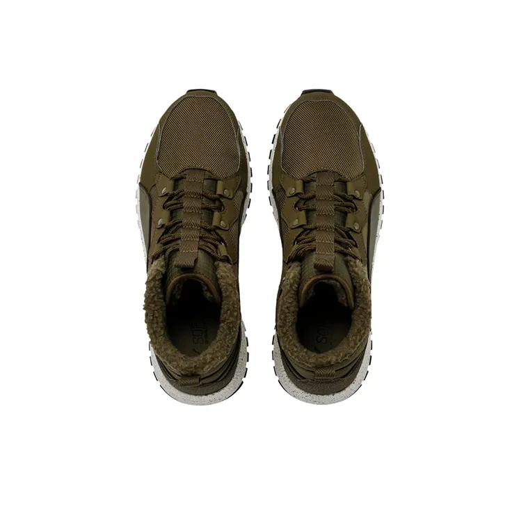 PUMA Pacer Next Sb Wtr Mid Cut Running Shoes Green/White-2