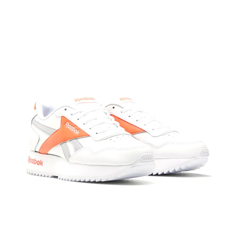 Reebok Royal Glide 'Ripple Double White Orange' Women's-2