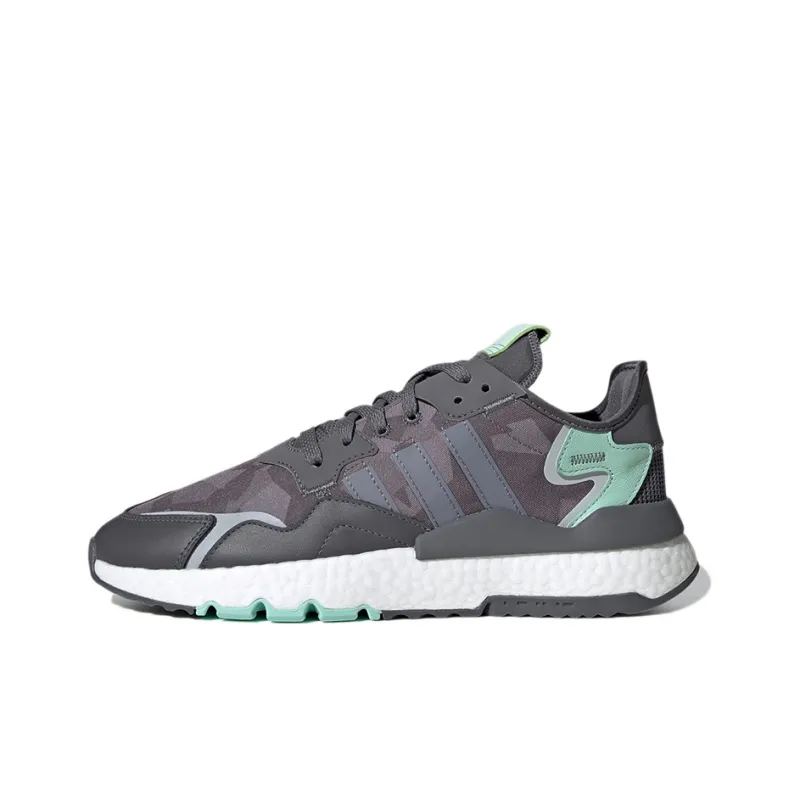 Adidas Originals Nite Jogger 'Gray Green White'-0