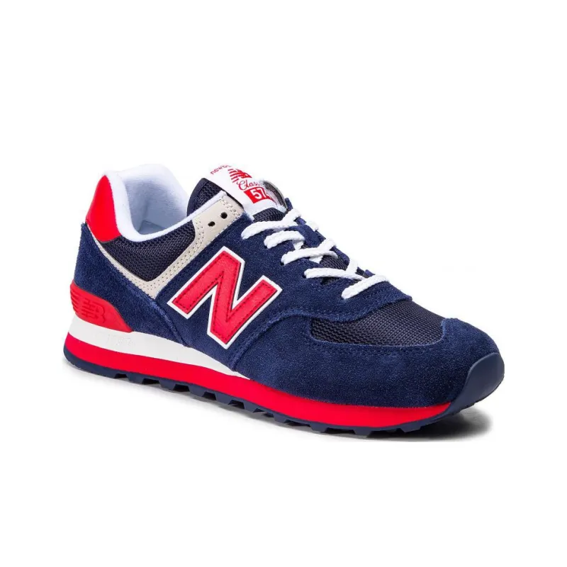 New Balance 574 Pigment Team Red-2