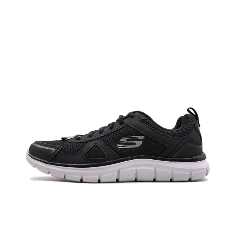 Skechers Track Low Top Running Shoes Black-0