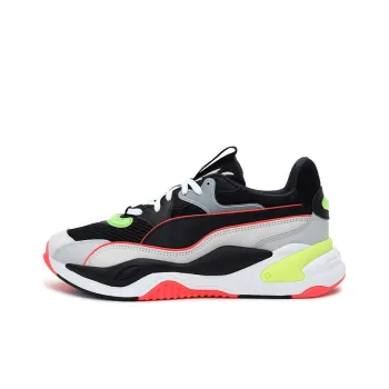 PUMA Rs 2k Internet Exploring Low Running Shoes Black/Grey/Red Women's