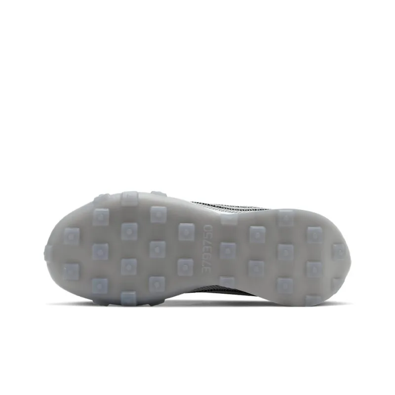 Nike Waffle Racer 2X Cushioning Breathable Lightweight Low Top Casual Shoes GS Gray White-5