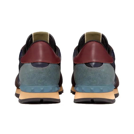 Valentino Rockrunner 'Camo - Marine Blue Brown'-4
